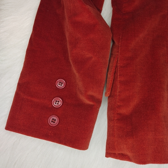 Vintage MJ Concepts in Sportswear 70's Burgundy Blazer - Picture 6 of 12